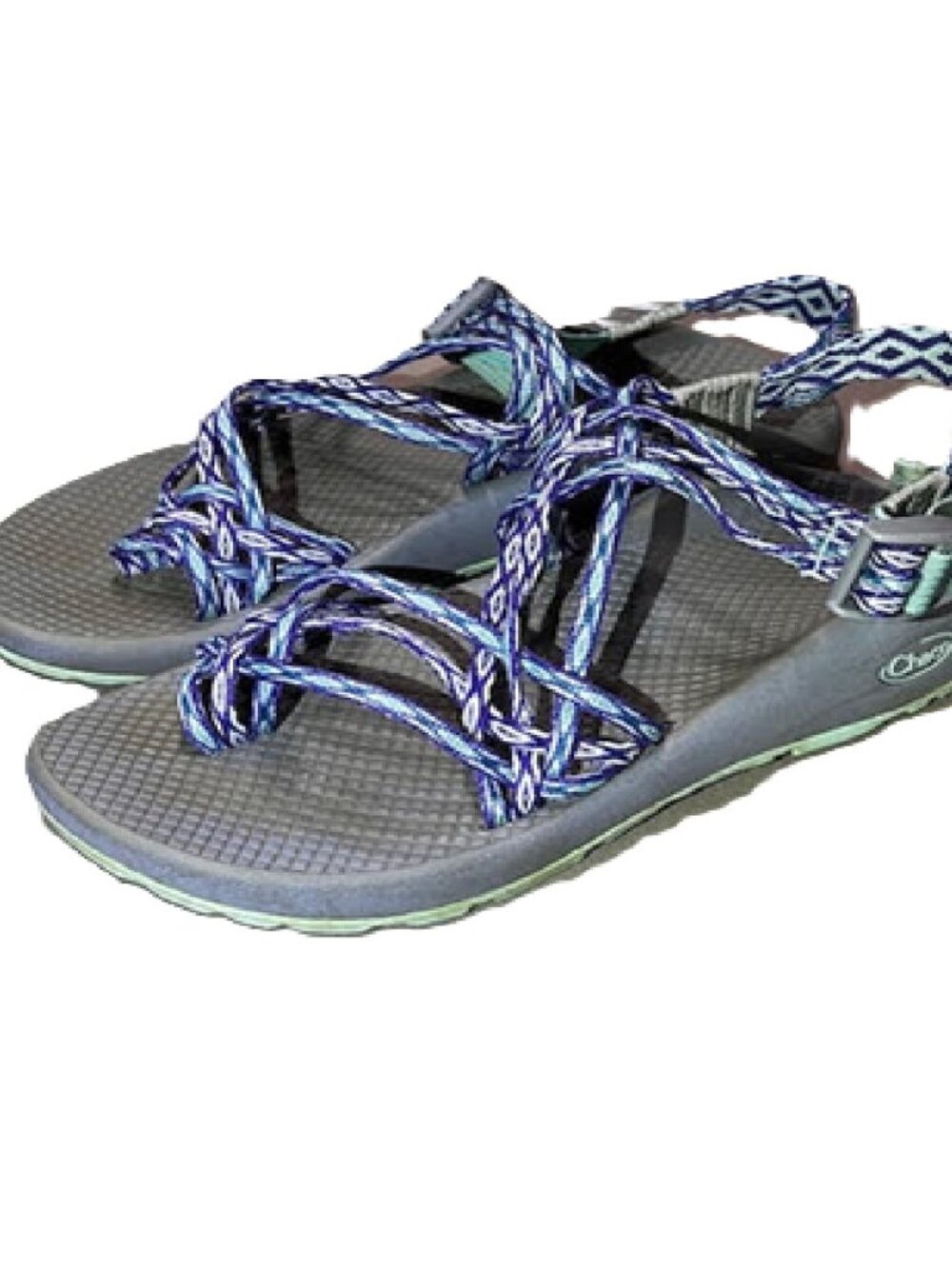 Chaco ZX/2 Women's Water Sandals Gray/Blue US 8 BM1 - Picture 2 of 11